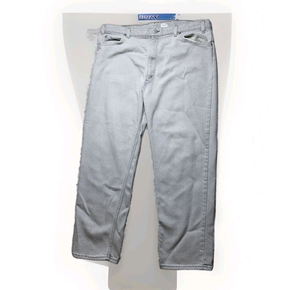 Vintage 90s Levis 614 Jeans Gray Men's 40x30 Measure Made in USA
